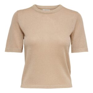 ONLSERENA S/S GLITTER PULLOVER KNT