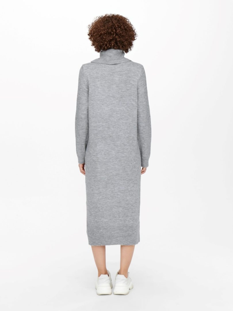 ONLBRANDIE L/S ROLL NECK DRESS KNT NOOS